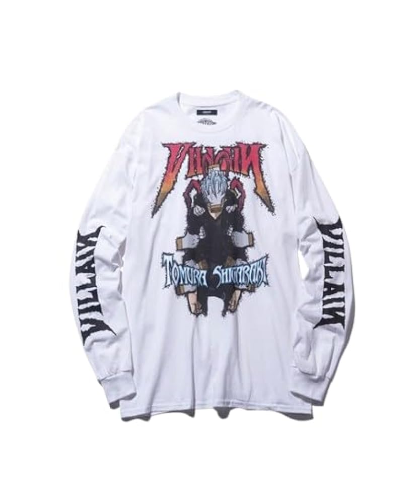 極限定 glamb 僕のヒーローアカデミア ロングTシャツ　死柄木　弔 黒 XL glamb 僕のヒーローアカデミア x glamb Tomura Shigaraki Long